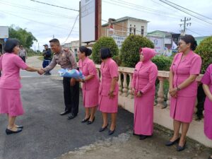 Ketua Bhayangkari Cabang Simalungun Kunjungi Ranting Purba dalam Rangka Tatap Muka dan Pengecekan Kepengurusan