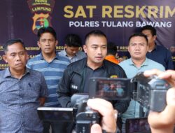 Tekab 308 Presisi Polres Tulang Bawang Tangkap Pelaku Pembunuhan Sadis Di Gedung Meneng