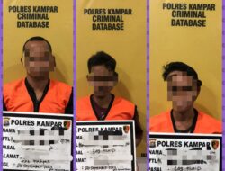 3 Pelaku Judi Togel Diamankan Tim Macan Kampar Satreskrim Polres Kampar