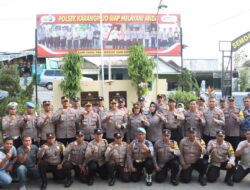 Kunjungan Kerja Di Polsek Karang Rejo, Kapolres Tulung Agung Memberikan Apresisasi