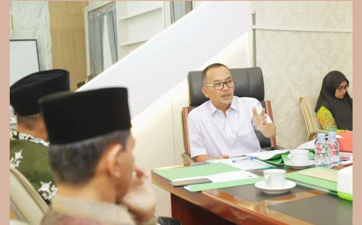 Audiensi Dengan FKUB, Pj. Bupati Kampar Berpesan Agar Berikan Pemahaman Pentingnya Kerukunan Beragama Kepada Masyarakat