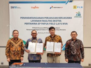 Layanan Fastra Pertama di Tanah Papua, Buah Sinergi dan Kolaborasi PLN-Pertamina EP.