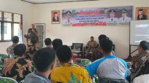 Gencar, Polsek Siak Hulu Sosialisasi Pencegahan Penanganan Kebakaran Hutan dan Lahan