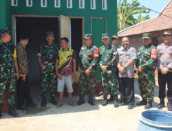 Brigjen TNI Budi Kusworo Sambangi Pemilik RTLH Program TMMD Reguler 118 Kodim Wonogiri