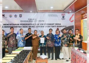 Penilaian dan Rapat Pleno Desa Antikorupsi, KPK RI Umumkan Desa Pulau Gadang Raih Nilai 94 dengan Kategori Istimewa.