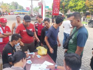 TNI-Polri Razia Gabungan di Jalan Parapat Siantar