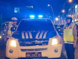 Silau Mata, Polresta Manado Mantapkan Patroli Demi Kelancaran Lalu Lintas dan Kondisi Kamtibmas Yang Kondusif