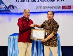 Lembaga Pemasyarakatan Kelas llB Bitung, Menerima Penghargaan KPPN BITUNG ( IKPA ) Kategori Sempurna Triwulan lll Tahun 2023