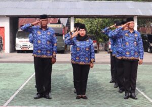 Lapas Kelas IIB Bitung Kanwil Kemenkumham Sulawesi Utara Upacara Peringatan Hari Sumpah Pemuda ke-95 Tahun 2023.