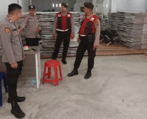 Satgas Preventif OMB Datangi Gudang KPU Siantar