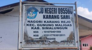 Kayu Mahoni Gelondongan Hasil Penebangan di SDN 095560 Karang Rejo ‘Raib’