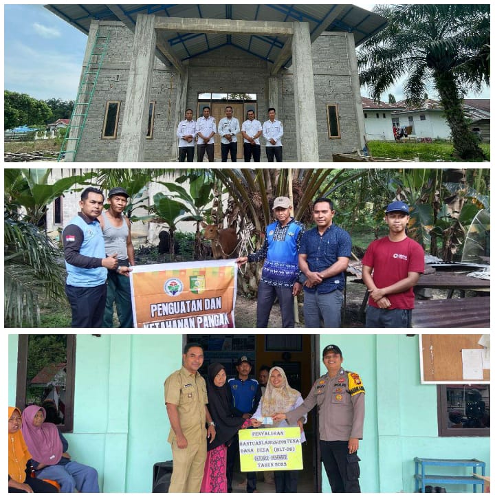 Kegiatan DD Tahun 2023 Desa Sungai Sirih Kec. Singingi Sukses Terealisasi.