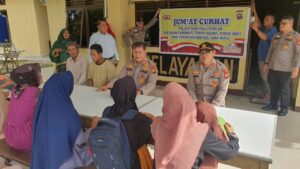 Jum’at Curhat, Kapolsek Siak Hulu Himbau Saling Jaga Kamtibmas