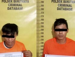 Curanmor Pekanbaru Terekam CCTV, Dua Pelaku Diringkus dalam Hitungan Sekejab.