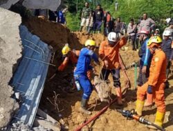 3 Orang Dinyatakan Meninggal Dunia Warga Kec. Banjarwangi, Akibat Tertimbun Longsor.