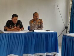 Menjelang Hari Raya Idul Fitri, Pemerintah Kecamatan Bangun Purba Adakan Sosialisasi.