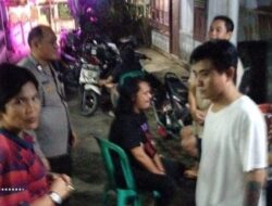 Polsek Tikala Gencar Lakukan Patroli, Awasi Aktivitas Anak Muda dan Kendaraan di Lingkungan Banjer