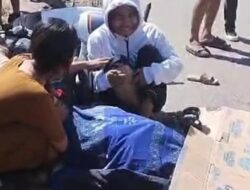 Kecelakaan Maut Pemotor Wanita Terlindas Truk di Kolaka Sultra, Motor Tergelincir Korban Langsung Meninggal.