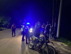 Sat Lantas Polres Kuansing Patroli KRYD dan Penertiban Knalpot Reacing