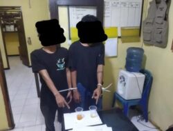 Polsek Kuantan Hilir Amankan Pengguna Sabu di Desa Pulau Madina.
