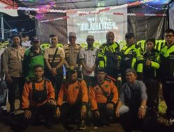 Polsek Pineleng Amankan Pawai Obor Idul Adha 1445 H di Desa Sea