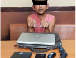 Beri Tembakan Peringatan, Residivis Maling Berhasil Diamankan Polsek Minas