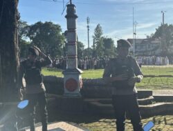 Personel Rayon Samapta Polresta Manado Tingkatkan Keamanan Sholat Idul Adha di Lapangan Tikala
