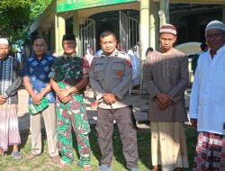 Polsek Pulau Bunaken Amankan Pelaksanaan Sholat Idul Adha di Masjid Al Munawarah Bunaken