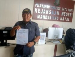 Penyalahgunaan Dana BOS, Kepsek SMPN 4 Natal di Laporkan LSM KPK-RI