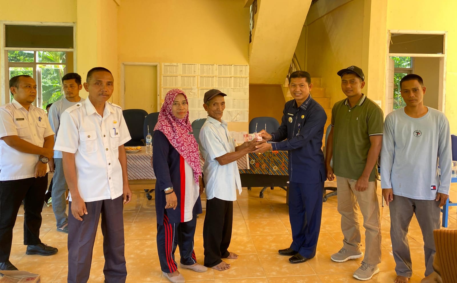 BLT-DD Kec.Logas Tanah Darat Sukses di Realisasikan