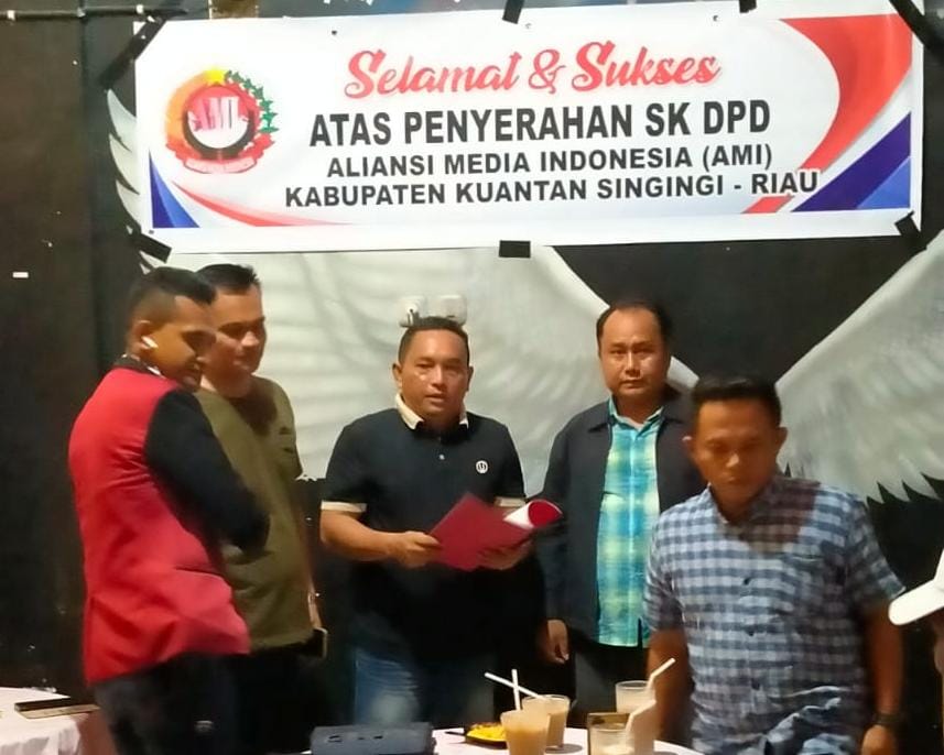 SK DPD AMI Kuansing Resmi Jatuh Ke-Tangan Sdr Andi Immawan