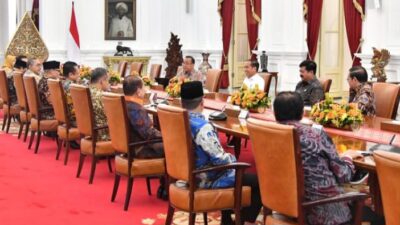 Presiden Jokowi Konsultasi MPR-RI, Tegaskan Pentingnya Bangun Sinergi Nasional