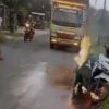 Hp Dalam Jok Honda, Mengakibatkan Ledakan dan Kebakaran