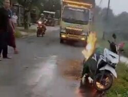 Hp Dalam Jok Honda, Mengakibatkan Ledakan dan Kebakaran.