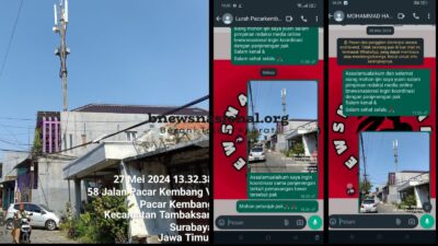 Warga Pacar Kembang Tolak Pembangunan BTS Ilegal: Panggilan untuk Keadilan