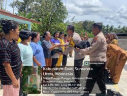 Kapolres Dairi Gelar Bakti Sosial Cooling System Pemilukada Damai, Aman dan Kondusip