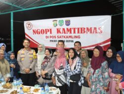 Kapolres Metro Depok Gelar Ngopi Kamtibmas