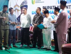 Bupati Suhardiman Amby Audensi Bersama Warga Muara Bahan Berjanji Pemerataan Pembangunan