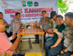 Sambut Pilkada Aman dan kondusif, Polsek Kebon Jeruk Gelar Ngopi Kamtibmas Serap Aspirasi Warga Rw 05 Sukabumi Selatan
