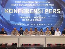 Identifikasi Tujuh Jenazah di Kali Bekasi Berhasil Teridentifikasi Semuanya
