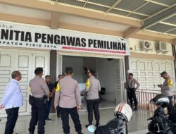 Kesiapan Logistik Pilkada 2024: Kapolres Pidie Jaya Pastikan Pengamanan di Pos KIP dan Panwaslih