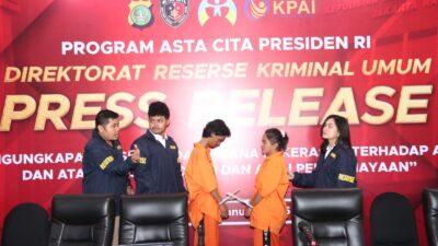 Ditreskrimum PMJ Tangkap Pasutri Penganiayaan dan Pembunuhan Balita di Bekasi