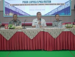 Kanwil Ditjenpas Jatim Dorong Kualitas-Transparansi Pelayanan Bama & Proyek Konstruksi Lapas