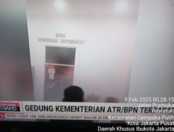 Ruangan Biro Humas ATR/BPN Terbakar, Loh Kok Bisa