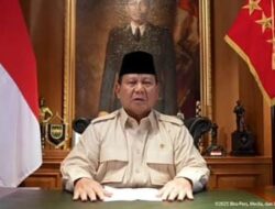 Sambutan Presiden Prabowo Subianto Menyampaikan Pesan Peringatan Hari Pers Nasional