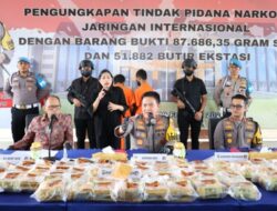 Kapolda Riau Tangkap Jaringan Narkoba Internasional di Perairan Bengkalis