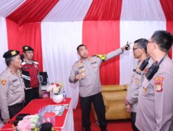 Kapolres Metro Jakarta Barat Cek Pos Pengamanan, Pastikan Kesiapan dan Keamanan Jelang Idul Fitri