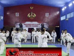 Satuan Brimob Polda Metro Jaya Gelar Latihan Beladiri Taekwondo di Aula Hartoyo Batalyon B Pelopor
