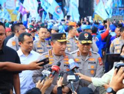 Kapolri Pastikan Kawal hingga Tuntas Hari Buruh di Monas yang Dihadiri Presiden