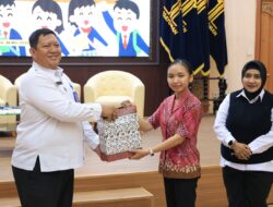 Kenalkan Fungsi Layanan Hukum, Kanwil Kemenkum Jatim Terima Kunjungan Pelajar SMP Margie